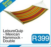LeisureQuip - Mexican Hammock - Double