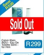 Calvin Klein IN2U - Eau De Toilette 50ml - for Him (par