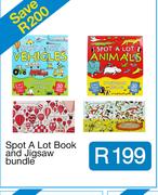 Spot A Lot Book and Jigsaw bundle