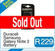 Duracell Samsung Galaxy Note 3 Battery