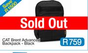 CAT Brent Advanced Backpack - Black