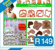 Lunch Punch Sandwich Cutter - Critter Cutters