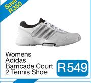 Womens Adidas Barricade Court 2 Tennis Shoe 