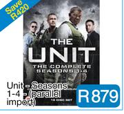 Unit - Seasons 1-4 - (parallel import)