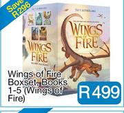 Wings of Fire Boxset, Books 1-5 (Wings of Fire)