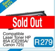 Compatible Laser Toner HP 85A (CE285A/Canon 725)