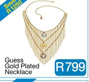 Guess Gold Plated Necklace