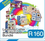 Learning Letter and Alphabet Bundle