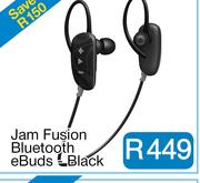 Jam Fusion Bluetooth eBuds - Black 