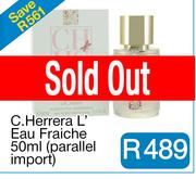 C.Herrera L' Eau Fraiche 50ml (parallel import)