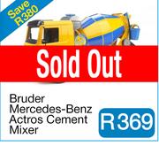 Bruder Mercedes-Benz Actros Cement Mixer