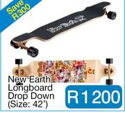 New Earth Longboard Drop Down (Size: 42")