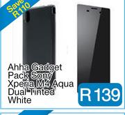 Ahha Gadget Pack Sony Xperia M4 Aqua Dual Tinted White/