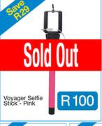 Voyager Selfie Stick - Pink