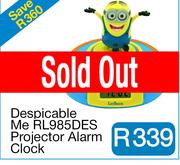 Despicable Me RL985DES Projector Alarm Clock