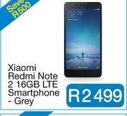 Xiaomi Redmi Note 2 16GB LTE Smartphone - Grey