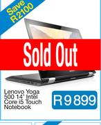 Lenovo Yoga 500 14" Intel Core i5 Touch Notebook