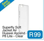 Superfly Soft Jacket Air Huawei Ascend P8 Lite - Clear