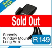 Superfly Window Mount Long Arm
