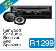 Kenwood Car Audio Receiver And Speakers 