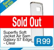 Superfly Soft Jacket Air Sam Galaxy S7 Edge  - Clear