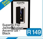 Superfly Flip Jacket Huawei Ascend G8 - Black