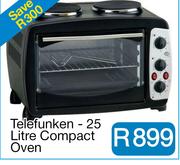 Telefunken - 25 Litre Compact Oven