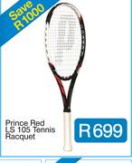 Prince Red LS 105 Tennis Racquet 
