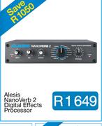 Alesis NanoVerb 2 Digital Effects Processor