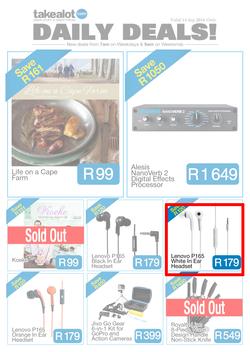 Takealot : Daily Deals (14 Sep 2016 Only), page 9