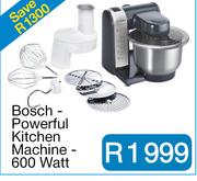 Bosch - Powerful Kitchen Machine - 600 Watt