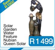 Solar Garden Water Feature Nubian Queen Solar 