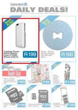 Takealot : Daily Deals (10 Sep 2016 Only), page 1