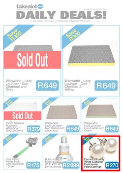 Takealot : Daily Deals (29 Sep 2016 Only), page 1