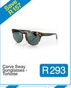 Carve Sway Sunglasses - Tortoise