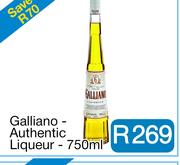 Galliano - Authentic Liqueur - 750ml