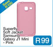 Superfly Soft Jacket Samsung Galaxy J1 Mini - Pink