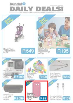 Takealot : Daily Deals (19 Sep 2016 Only), page 1