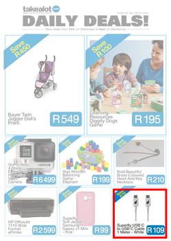 Takealot : Daily Deals (19 Sep 2016 Only), page 1