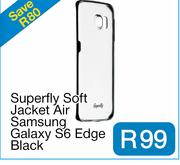 Superfly Soft Jacket Air Samsung Galaxy S6 Edge Black