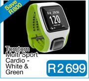 Tomtom Multi Sport Cardio - White & Green