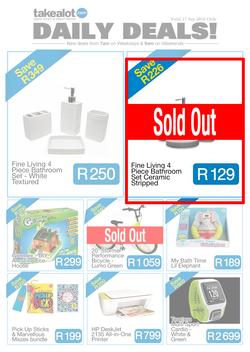 Takealot : Daily Deals (17 Sep 2016 Only), page 1