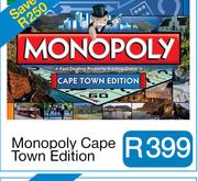 Monopoly Cape Town Edition