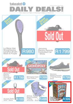 Takealot : Daily Deals (26 Sep 2016 Only), page 1