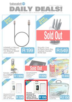 Takealot : Daily Deals (27 Sep 2016 Only), page 1