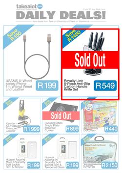 Takealot : Daily Deals (27 Sep 2016 Only), page 1