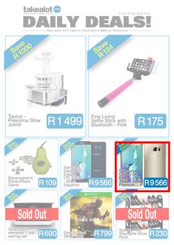 Takealot : Daily Deals (30 Sep 2016 Only), page 1