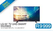 LG 55" TV UHD SMART 55UH603