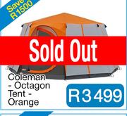 Coleman - Octagon Tent - Orange 