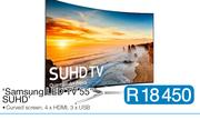 "Samsung LED TV 55” SUHD"